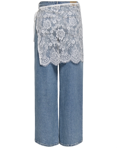 JDY - JDYNela Lace Tørklæde - White